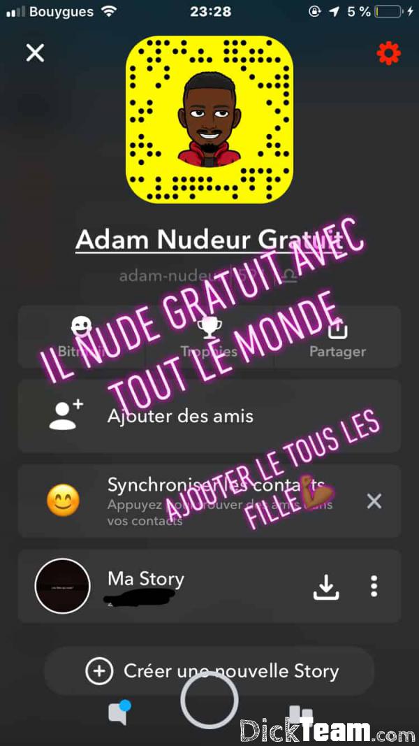 Profil de adam-nude - Homme - Hétéro - 35 ans : Ajouter les filles pour nudes gratuit : Snap : Adam-nude je nude gratuit avec toute mes fille du monde donc ajouter moi si vous désirez ceci